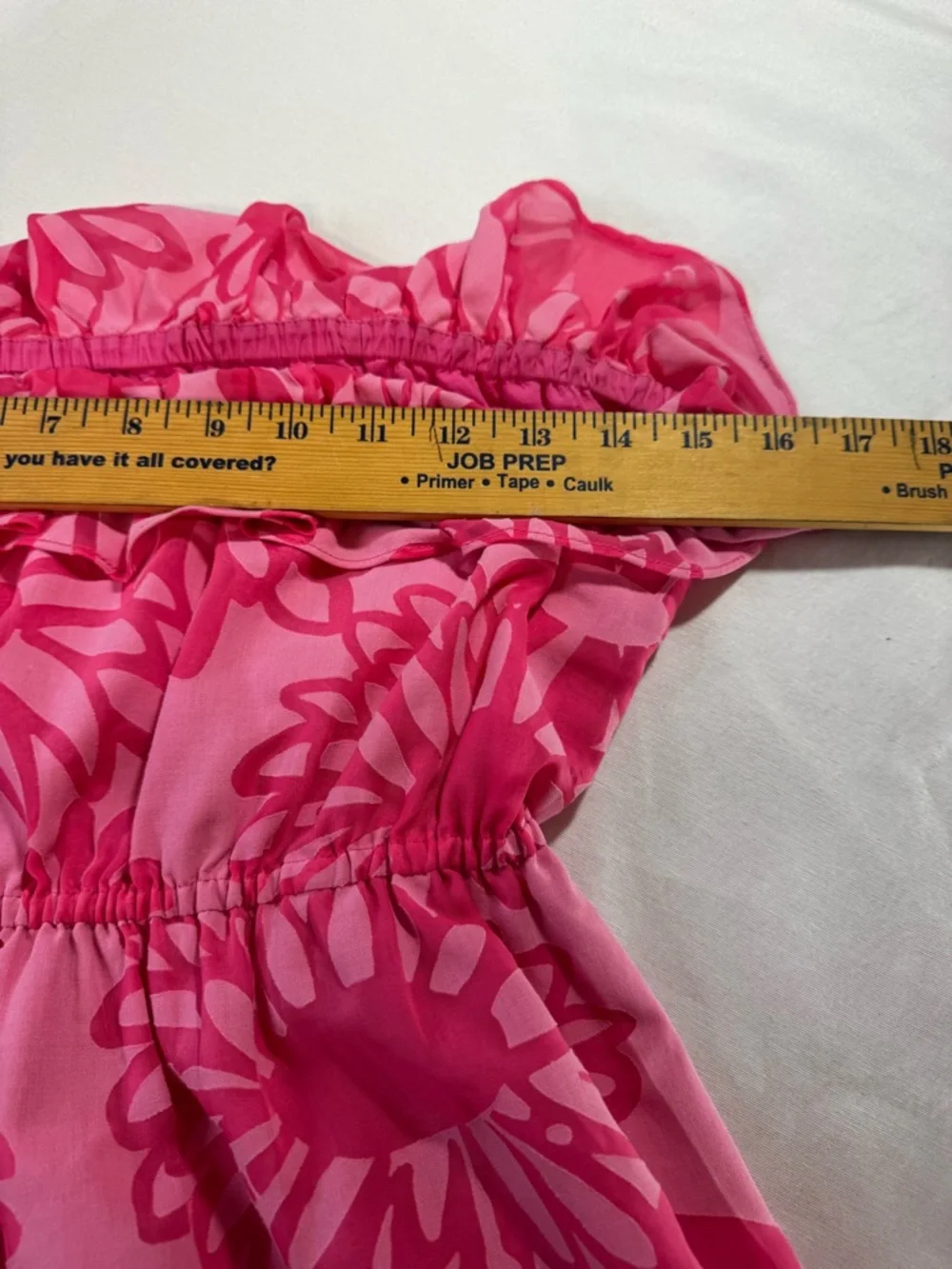 Lilly Pulitzer Petula Strapless Ruffle Floral Mini Dress M - Picture 8 of 11